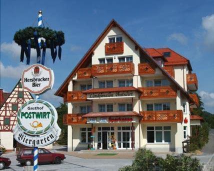 Hotel-Landpension Postwirt Kirchensittenbach Eksteriør bilde